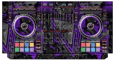 Pioneer DJ DDJ SX Skin Ridge Purple